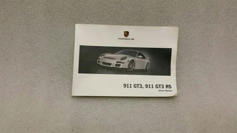 Porsche 911 (997) Misc Porsche 911 GT3 Manual Service Booklet Car Main...