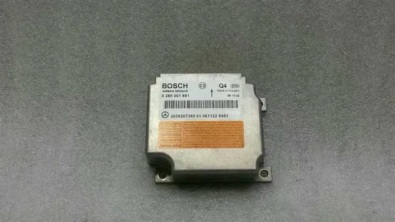 Mercedes-Benz CLK (W209) Mercedes CLK W209 Safety Module ECU A2038207385 Air Control Unit SRS Body type: Coupe
Fuel: Petrol