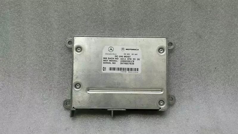 Mercedes-Benz CLK (W209) Mercedes CLK W209 Phone Module A2118705526 Telephone Control Unit Body type: Coupe
Fuel: Petrol
