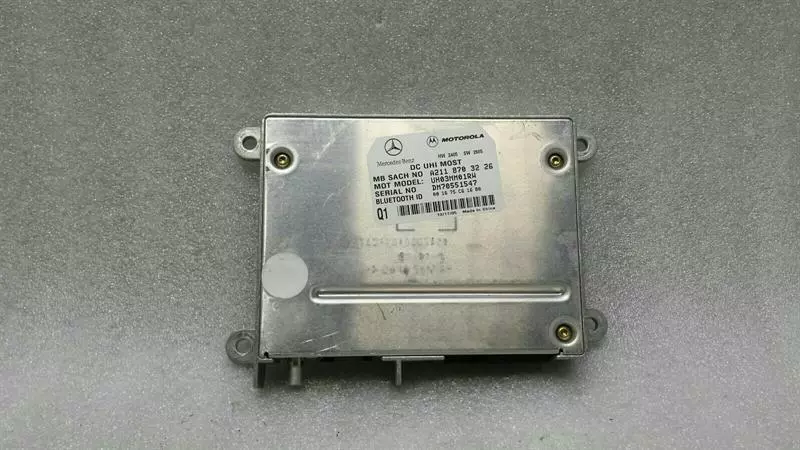 Mercedes-Benz CLK (W209) Mercedes CLK W209 Bluetooth Module A2118703226 Control Unit Mobile Phone Body type: Coupe
Fuel: Petrol