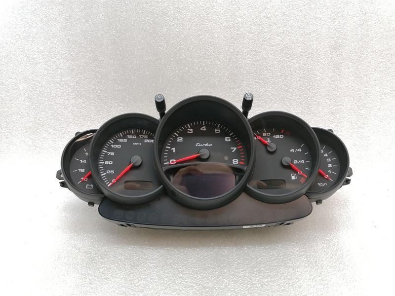 Porsche 911 996 Kombiinstrument 99664121704 Tachometer MPH TURBO MANUELL