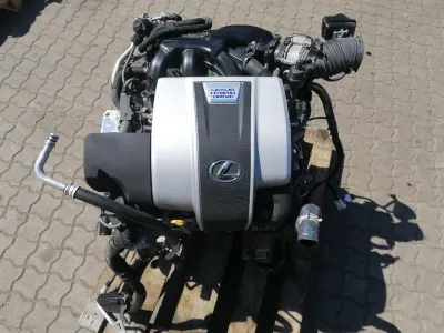 2021 8000KMLEXUS RX RX450h AL20 Двигател ДВИГАТЕЛ ЦЯЛ X2GR-X82A 2GR 3.5L V6 ГОРЕ