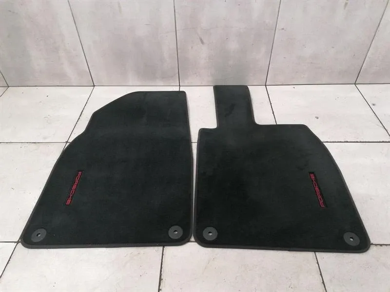 Porsche Boxster 981 floor mats red floor mats right hand drive RHD