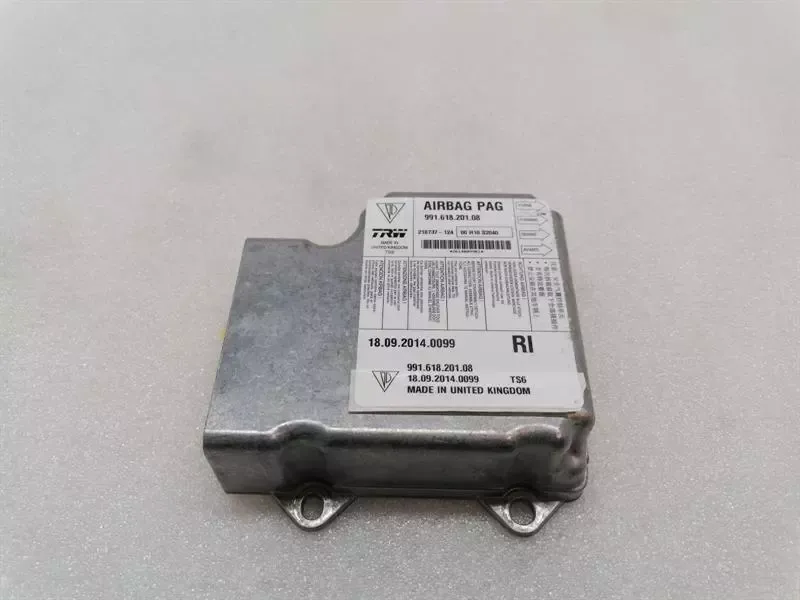 Porsche Boxster 981 Module de sécurité ECU 99161820108 Unité de contrôle d&#39;air SRS