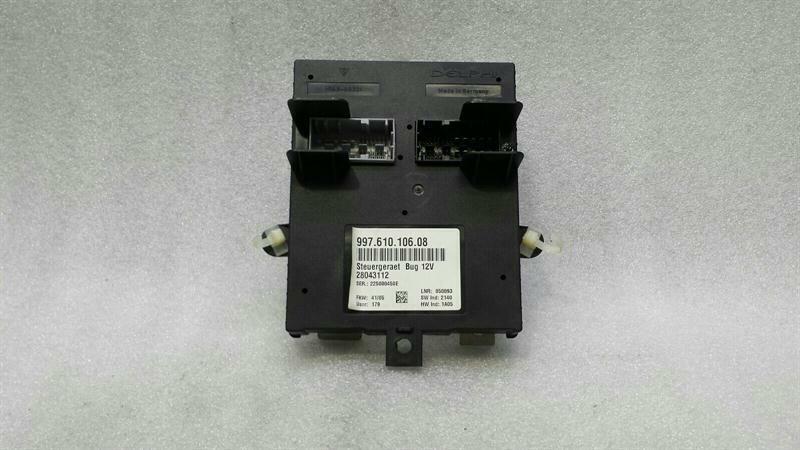 Porsche Cayman (987) 2005-2013 Porsche Cayman 987 Body Modules 99761010608 Control Unit BUG 12V