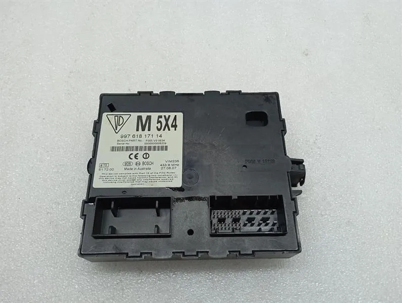 Porsche Boxster 987 electronic module 99761817114 control unit alarm ECU