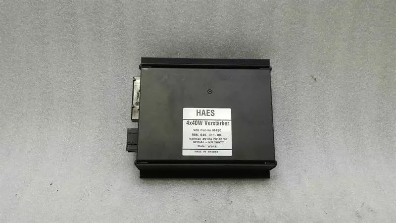 Porsche Boxster (986) Amplifier Porsche Boxster 986 Amplifier 98664531100 Amp

...