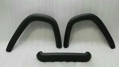 Porsche Boxster 987 Roll Bar Trim Set 98758031103A11 Läder Trim Set