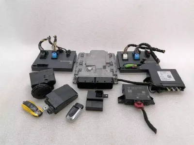 PORSCHE MACAN 95B Engine ECU SET 95B906022C Motorsteuerger
