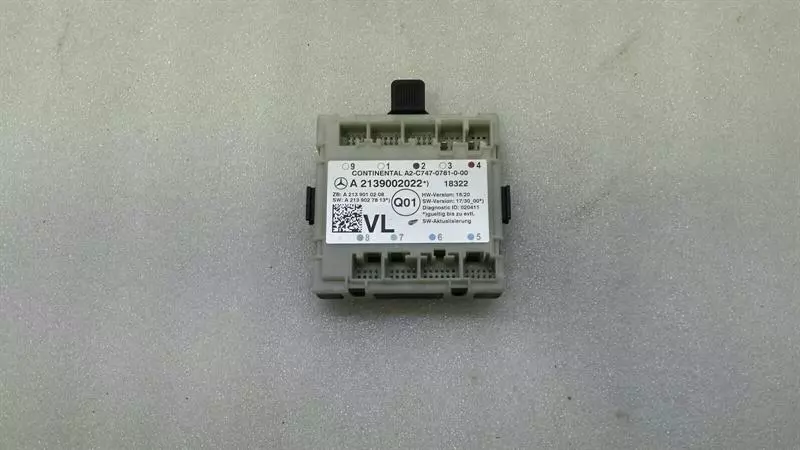 Mercedes-Benz S Coupe (C217) Electronic module Mercedes E Class W238 Left Door Module A2139002...
