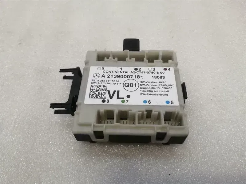 Mercedes-Benz A (W176) Mercedes S-Class W222 Front Left Door Electronic Module A2139000718 ECU Body type: Saloon
Fuel: Petrol