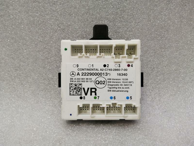 Mercedes-Benz A (W176) Mercedes C Class W205 FRH Door Module A2229000013 Door Control Unit Front Right Body type: Estate
Fuel: Petrol