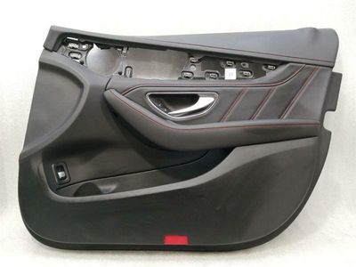 MERCEDES C43 AMG C63 W205 ДВЕРНАЯ КАРТА ПЕРЕДНЯЯ ПРАВАЯ A2057206812 РАСШИРЕННЫЙ КОЖАНЫЙ КОМПЛЕКТ