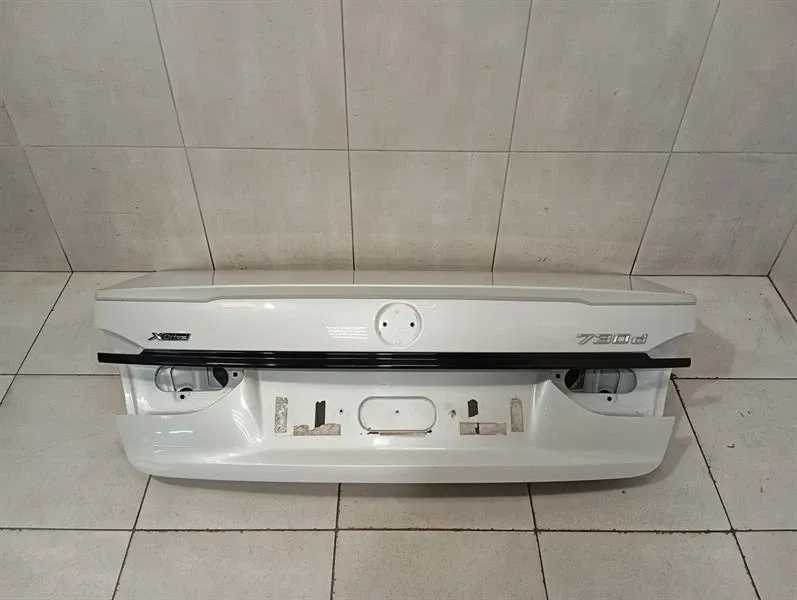 BMW 7 Series G11 Boot Lid 41009481034 Mineral White Metallic Tailgate