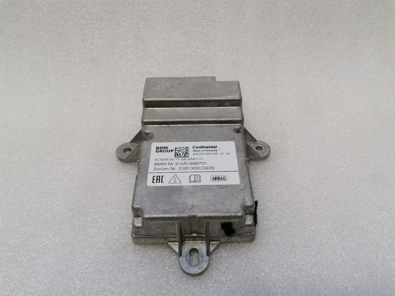 BMW 3 (G20 / G21) BMW 3 Series M3 G80 G20 Safety Module ECU 5A19AB7 SRS Air Control Unit SRS Body type: Saloon
Fuel: Petrol