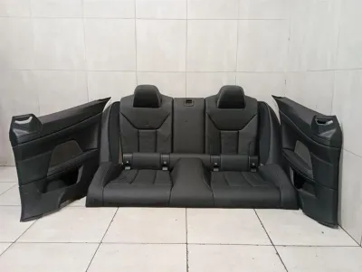 BMW 4 M4 G82 G22 Siège M4 Siège arrière Ensemble de sièges arrière Banquette arrière en cuir noir