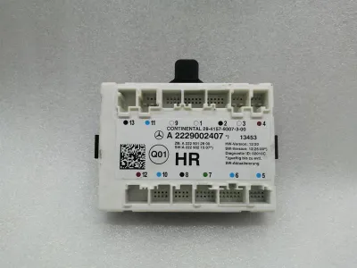 Mercedes S-Class W222 RRH Door Module A2229002407 Door Control Unit Rear Right