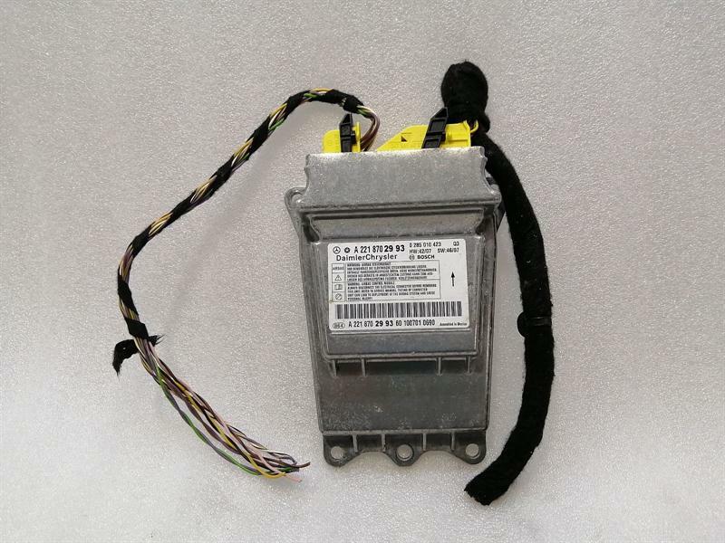 Mercedes-Benz A (W169) Mercedes S-Class W221 Safety Module ECU A2218702993 Air Control Unit SRS Body type: Saloon
Fuel: Diesel
