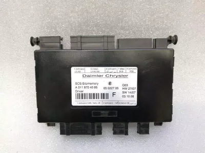 Mercedes CLS W219 höger säte elektronisk modul A2118704085 säte ECU