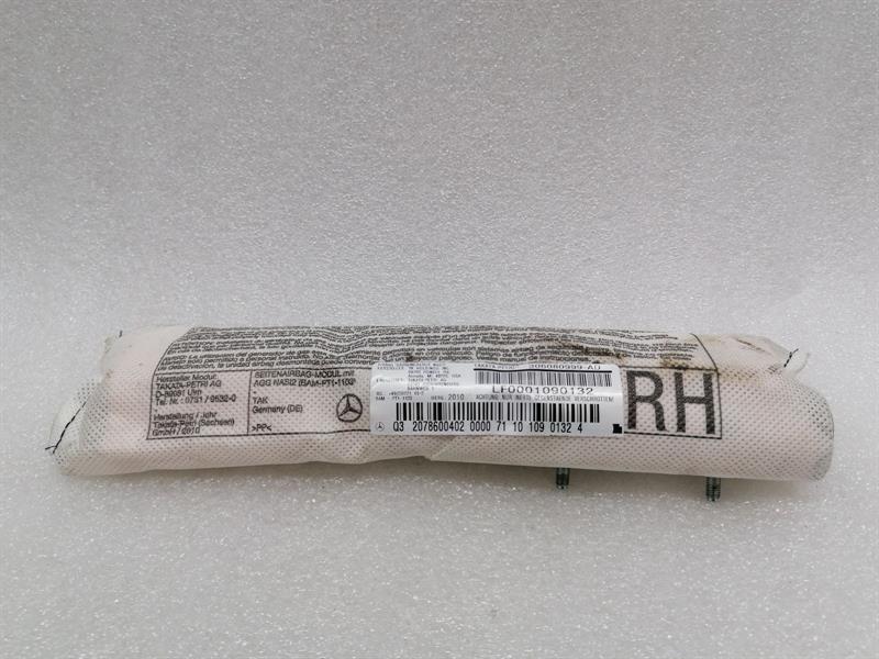 Mercedes-Benz C (W204) Airbag Mercedes E Class W207 Right Module A2078600402 ...