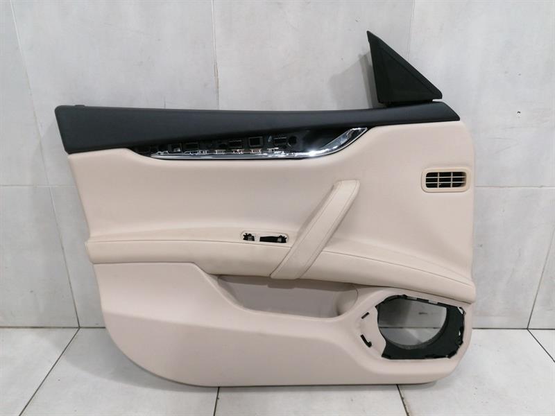 Maserati Quattroporte MASERATI QUATTROPORTE VI M156 Door Card Front Left SAND BEIGE RHD RIGHT HANDLEBAR Body type: Saloon
Fuel: Diesel