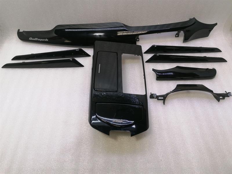 Maserati Quattroporte 2012-2024 MASERATI QUATTROPORTE VI M156 Veneer Set 673008013 RHD BLACK PIANO TRIM