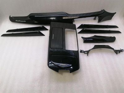 MASERATI QUATTROPORTE VI M156 fanersats 673008013 RHD SVART PIANOTRIM