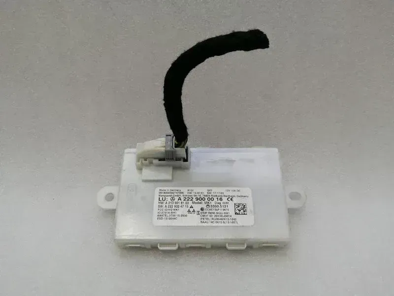 Mercedes-Benz A (W176) Mercedes E Class W238 Keyless Go Module A2229000016 ECU Body type: Convertible
Fuel: Diesel