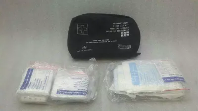 Mercedes S-Class W222 First Aid Kit Bandage Box Verbatant Bag