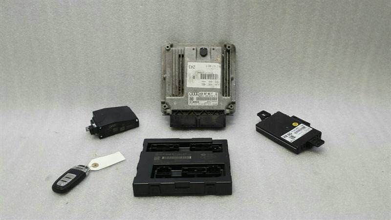 Audi A7 4G Engine ECU 4G0907401F Engine Control Unit Set 3.0 TDI