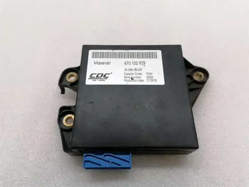 Maserati Ghibli MASERATI GHIBLI M157 Electronic Module 670102929 Control Unit DAMPING SUSPENSION