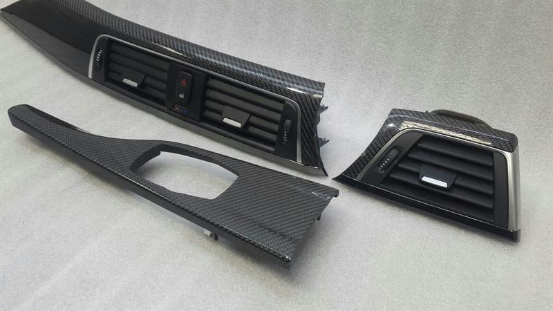 BMW 3 (F30 / F31) BMW 3 Series M3 F30 F80 RHD Carbon Veneer Set 8046117 Right Hand Drive Competition M4