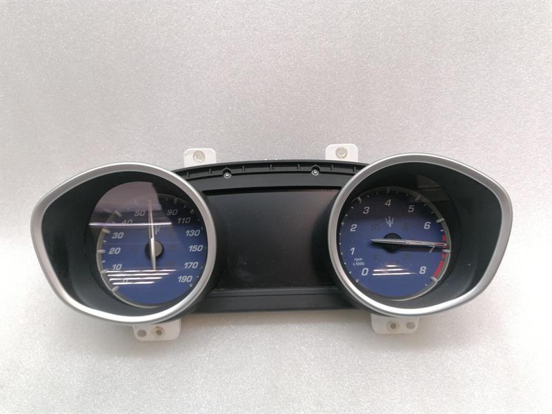 Maserati Ghibli MASERATI GHIBLI M157 Instrument Cluster 670109017 Speedometer MPH UK 3.0 V6