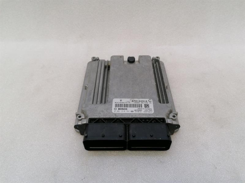 Maserati Ghibli Maserati Ghibli S M157 Engine ECU 670104910C Engine Control Unit 3.0 V6
