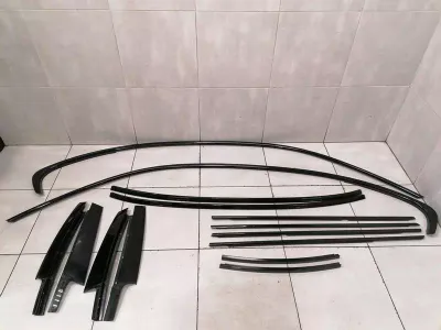 BMW Série 3 M3 F80 Moulures de carrosserie 51357263231 Ensemble de bandes Shadowline Noir