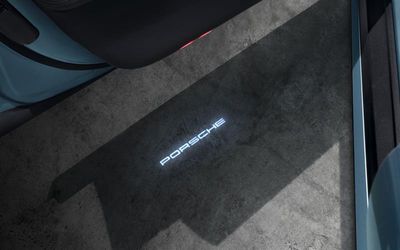Porsche Macan 95b 95b947577a LED-Türprojektor Projektor LED-Türbeleuchtung 4er-Set