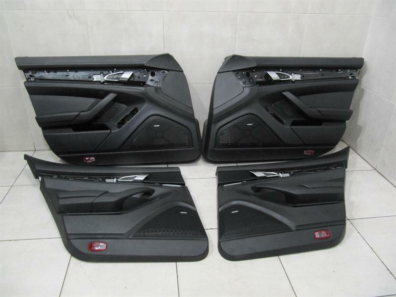 Porsche Panamera Porsche Panamera 970 FULL LEATHER TURBO GTS door card set door trim MK2
