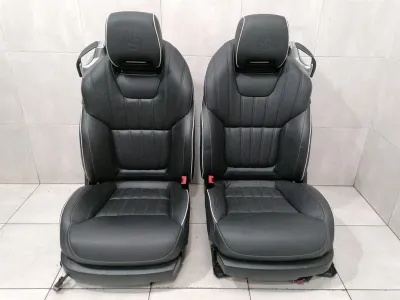 Mercedes SL AMG R231 Siedzenia AIR SCARF Siedzenia SKÓRA CZARNY CZARNY HERB SL63