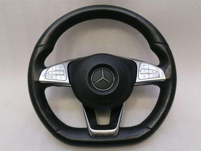 Рулевое колесо Mercedes CL W217 A0004606303, спортивное рулевое колесо, кожа, кожа