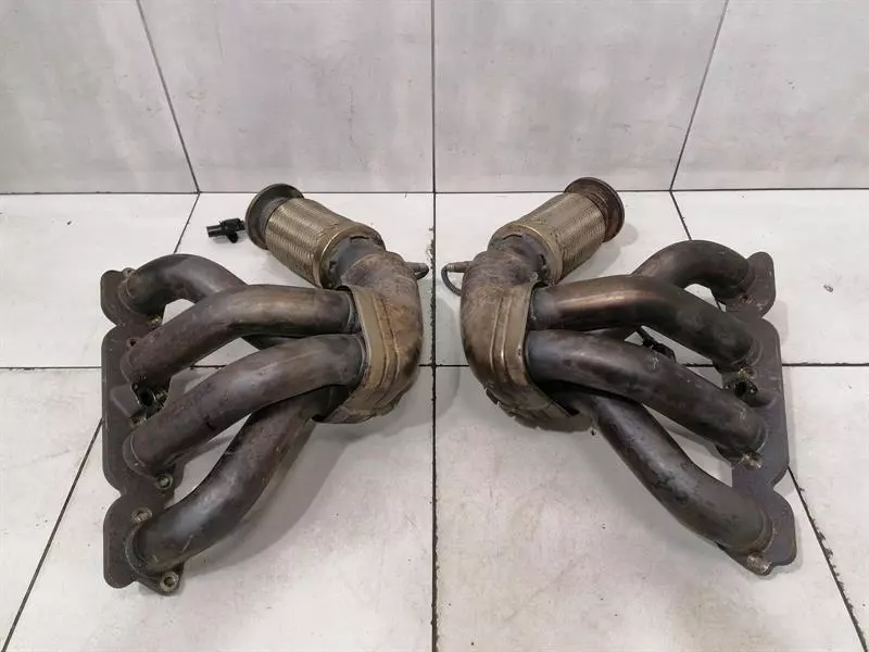 Ferrari 458 выпускной коллектор Ferrari 458 F142 Spider Exhaust Manifold Set 27...