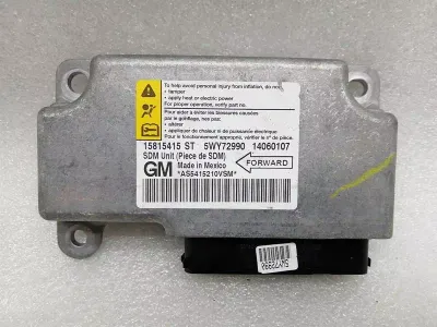 Cadillac STS-V STS LC3 Module de sécurité ECU 15815415 Unité de contrôle d&#39;air SRS