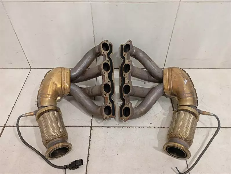 Ferrari 458 выпускной коллектор Ferrari 458 F142 Spider Exhaust Manifold Set 27...