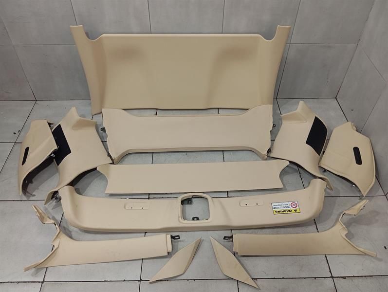 Ferrari 458 F142 Spider Roof Lining 847262 Headliner Cream Leather