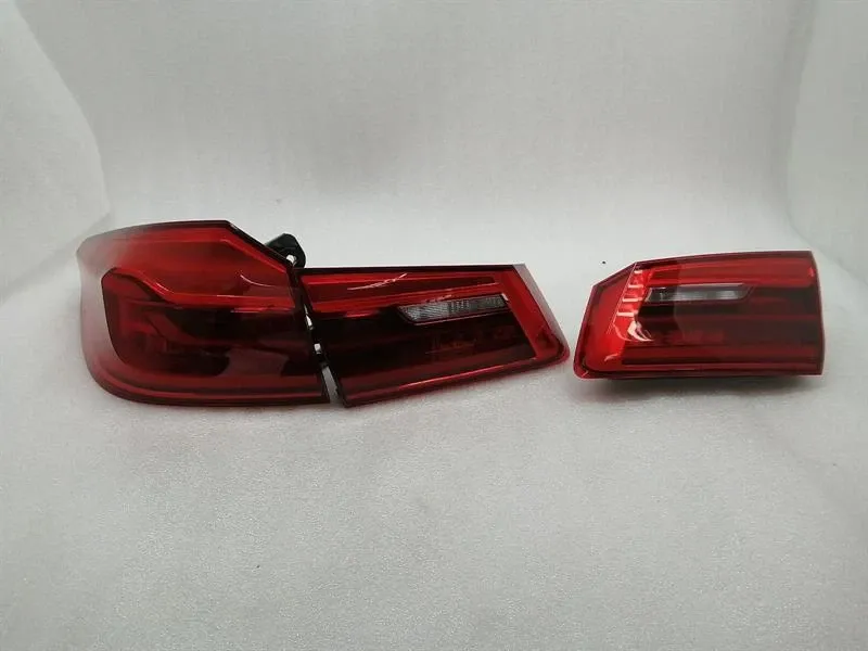 BMW 5 F90 G30 M5 Left Rear Light 7376469 USA SET OF 3 Rear Tail Light