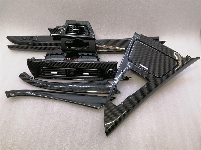BMW 6 GT (G32) 2017-2023 BMW M6 6 Series F13 Veneer 8052364 Bar Cover CARBON RHD RIGHT HANDLEBAR