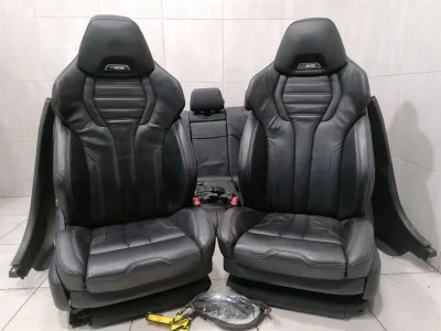 BMW 5 F90 G30 M5 SEATS SPORT M5 F90 SEATS INTERIOR BLACK LEATHER BLACK LEATHER