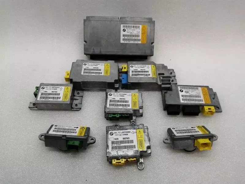BMW 7 LCI 2007 E65 safety modules ECU 9130203 air control unit SRS SET