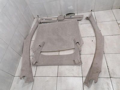 Обивка потолка Aston Martin Vantage V8 6G33-51916-BAW, серая алькантара