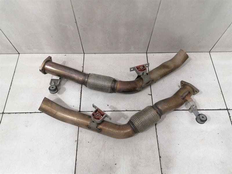 Bentley Bentayga 2016-... BENTLEY BENTAYGA 36A MK2 Down Pipe Set 4M0253350BE Exhaust System Muffler