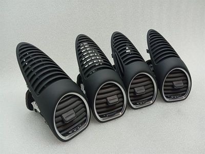 Porsche Cayman 718 GT4 luftventil 982819701D set ventilationsmunstycke ventilationsgaller